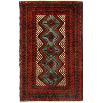 Lesleigh Cotton Oriental Area Rug