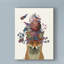 Reproduction d'art graphique sur toile tendue-33417203