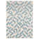 Bragg Multi Shape Blue/Cream Area Rug