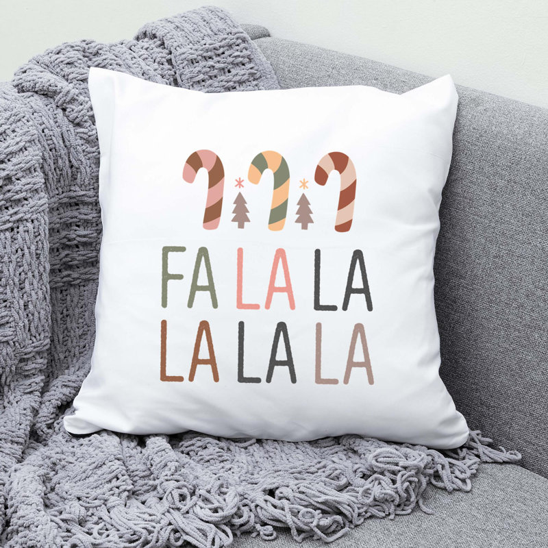 BohoChristmas-10 Reversible Throw Pillow, 16" x 16"