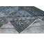 Tapis 5 pi x 8,5 pi de couleur bleue. Tapis turc fait à la main. Décoration intérieure moderne