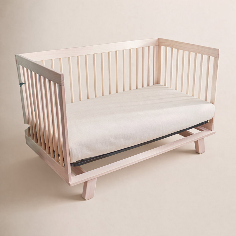 Naturepedic Organic Breathable Baby Crib Mattress 2-Stage Lightweight