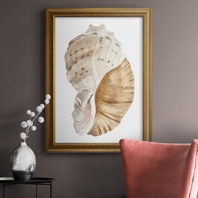 " Seashell I ", 27" H x 18" W 