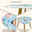 Ensemble de 2 tables basses gigognes Triangle