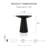 Astromeritis Round Solid Wood Base End Table-1021493190-1035098238