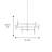 Emily 12 - Light Iron Dimmable Chandelier