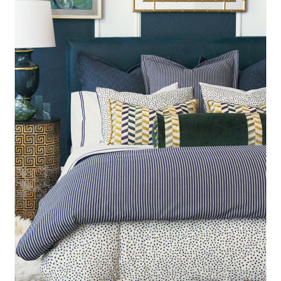 Claire Cotton Striped Duvet Cover