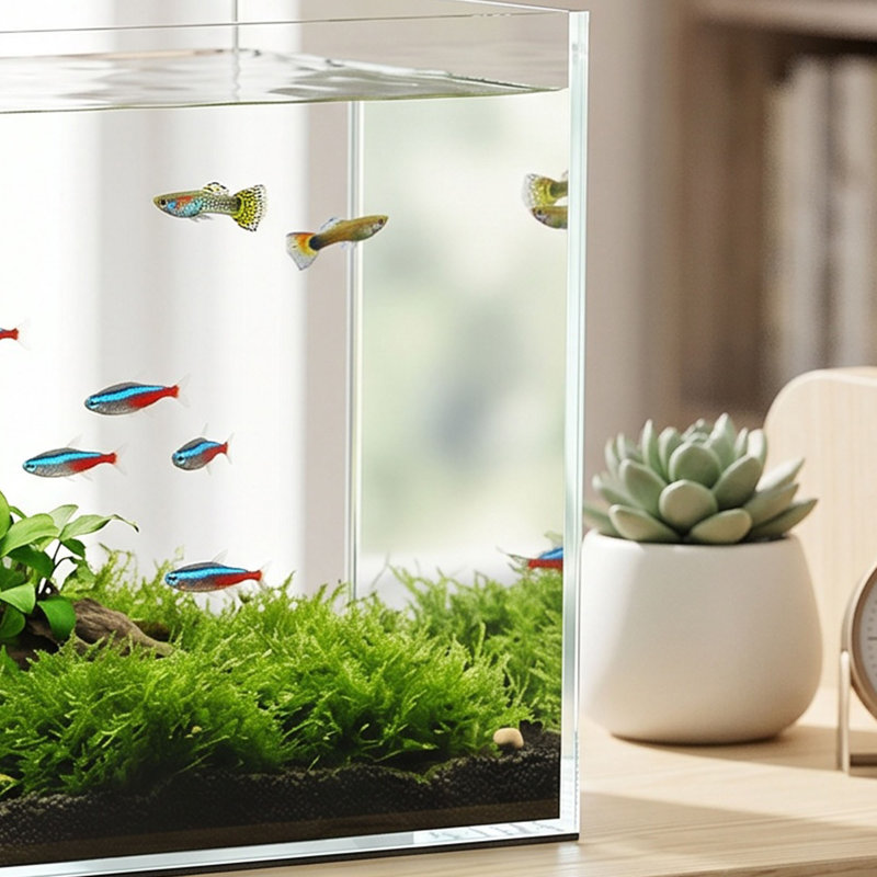 Fish with Protective Base Mat, 30cm H x 60cm W x 30cm D