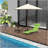 Folding Chaise Lounge Chair, Pool Sun Tanning Chair, Outdoor Lounge Chair With Reclining Back, Breathable Mesh Seat, Headrest For Beach, Yard, Patio-233231059-233231053
