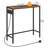 Console Table with Power Outlets, Slim Console Table with Charging Station