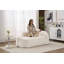Chaise longue courbée avec coussin-177337320