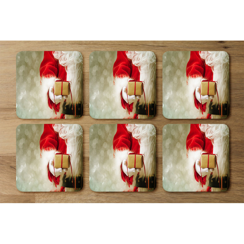 Square 6 Piece Coaster Set