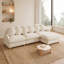 Canapé d'angle modulaire confortable-1820524358