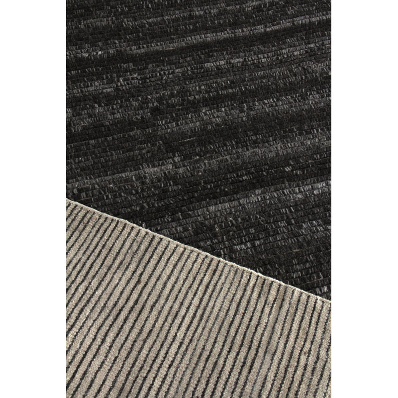 Kaza Wool Striped Area Rug, Rectangle 2' x 3'