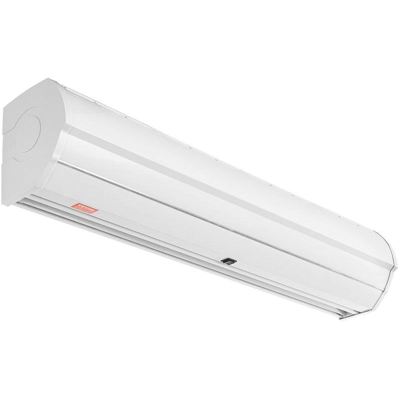 White 48" Commercial Indoor Air Curtain with Two Speeds