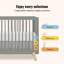 Dream On Me Hygge 5-in-1 Convertible Crib-116572463