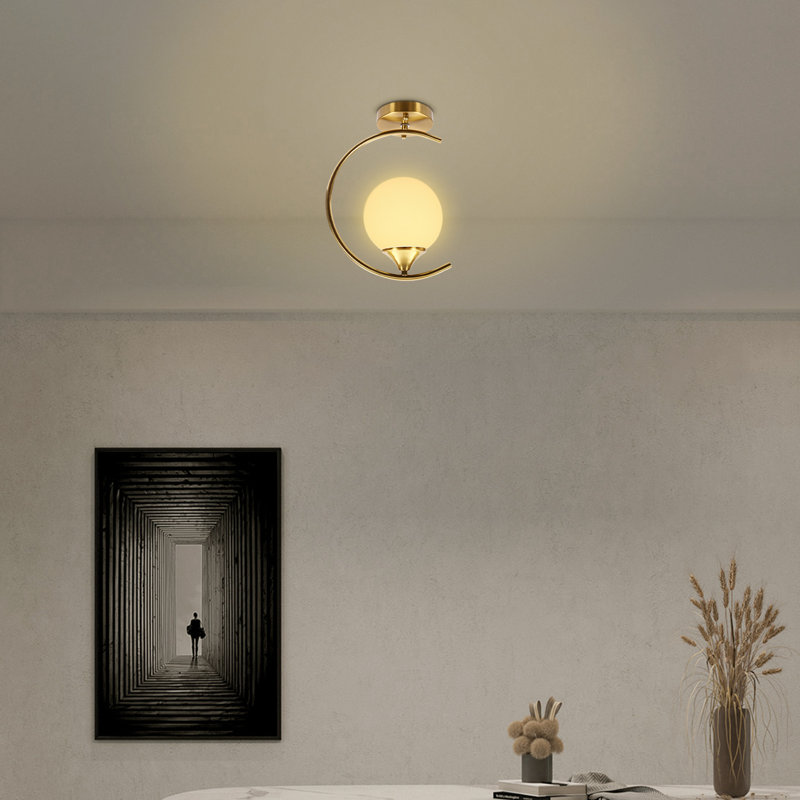Glass Flush Mount
