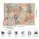 Violia Moroccan Bloom Medallion Area Rug – Plush Textured Accent with Non-Slip Backing