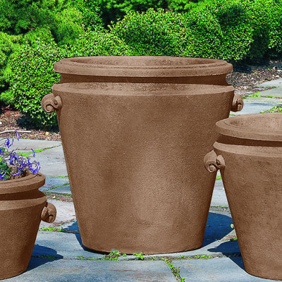 Scroll Handle Handmade Planter