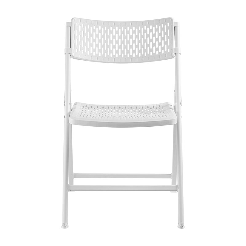 Chaise pliante en plastique Airflex Series Premium, Blanc