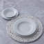 Service de table 24 pièces, service pour 6 Dentrell