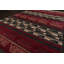 Tapis art déco soyeux noué à la main 5 pi 6 po x 8 pi 6 po