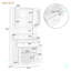 Armoire de rangement 70,7 po 70 po-87897217