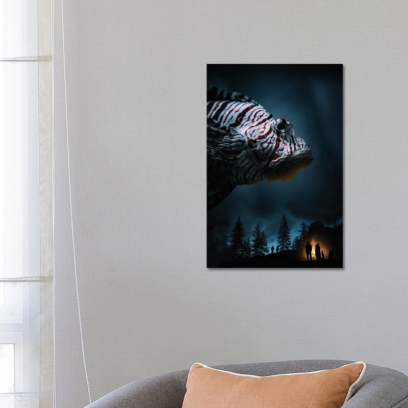 Night Krowler by David Loblaw - Wrapped Canvas Print, 66.04 cm H x 45.72 cm W x 1.91 cm D