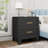 Metal Black 5 Drawer Nightstand-451969110