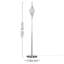 Feuer 132.5cm Traditional Floor Lamp-36814008