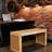 Bamboo Dining Bench, Farmhouse Decor Indoor Kitchen Table Bench(Nature)-931621989