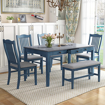 Barnouski Rectangular Dining Set