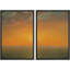 Sunrise And Sunset " Moody Gothic Butterfly Animals Dark Floral Botanical Artwork Paintings " 2 - Pieces-101752210-101752208