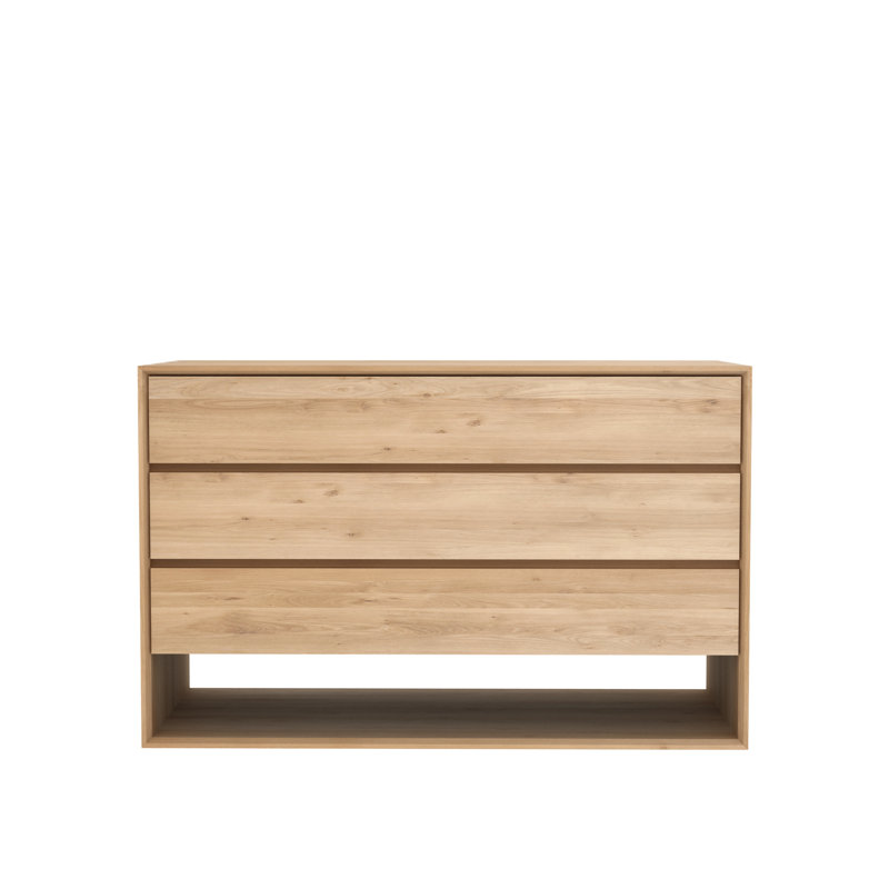 Nordic 51.2'' W Solid Wood Sideboard