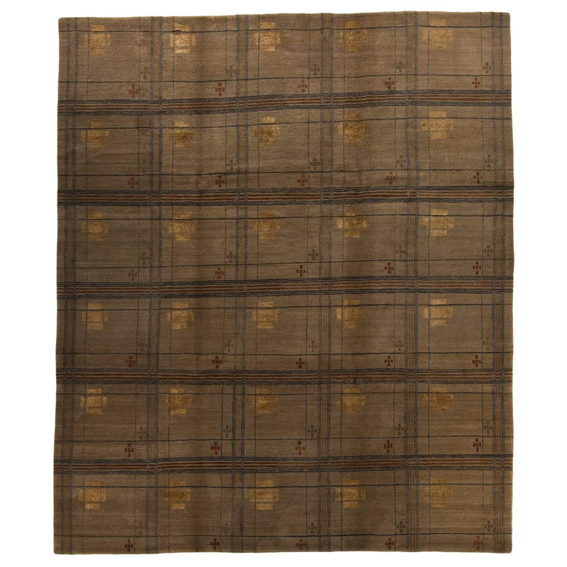 Shuri Plaid Area Rug, Rectangle 8' x 10'