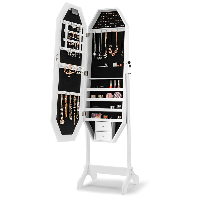 Armoire à bijoux 17,5 po de largeur
