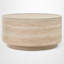 Table basse à tambour en bois-1980759894