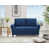 Polyester bleu foncé est en rupture de stock
