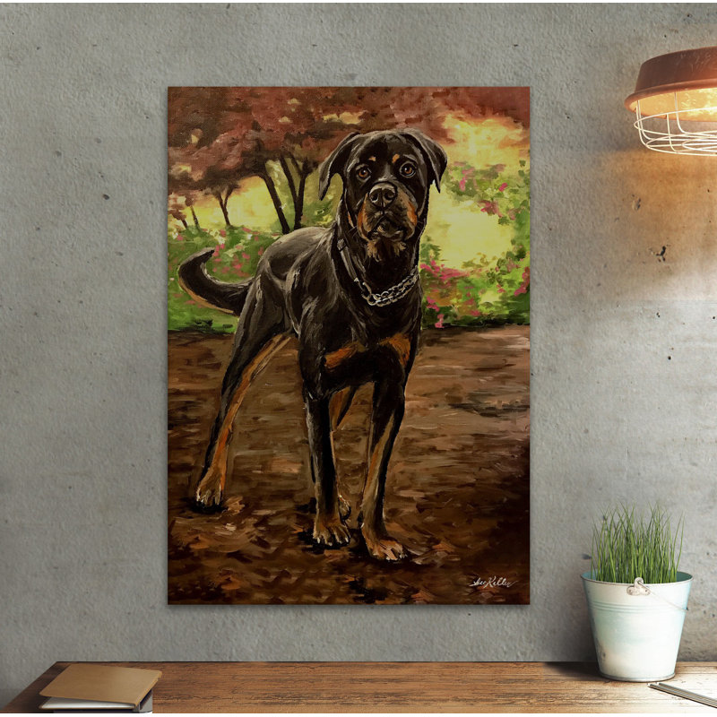 Lee Keller - Wrapped Canvas Painting, 30cm H x 20cm W