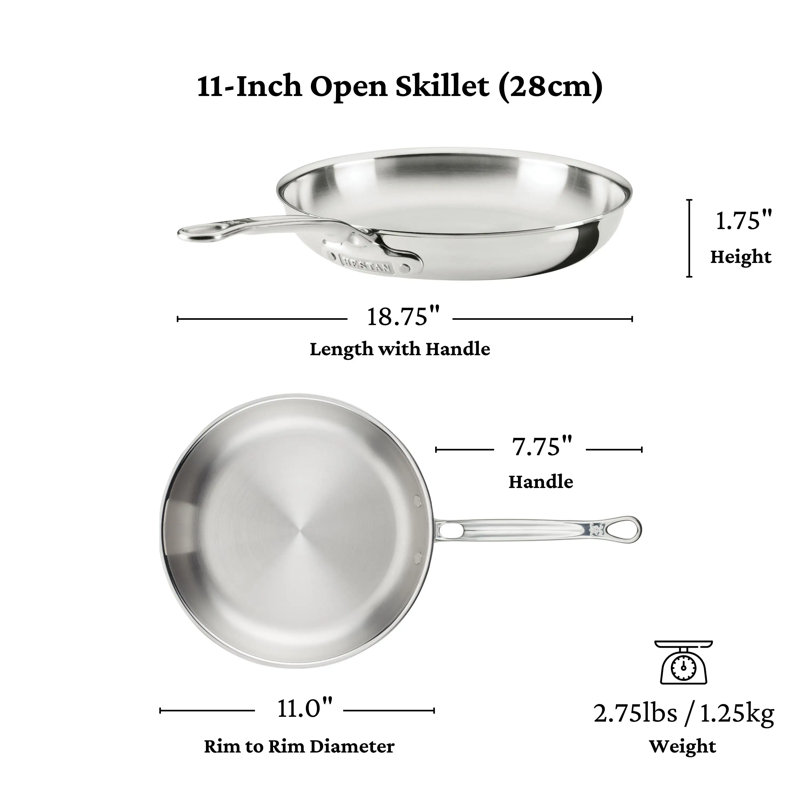 Pro Bond Luxe 11" Skillet, 11"