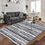 Tapis marocain à rayures abstraites à motif abstrait lavable à la machine-1670055907