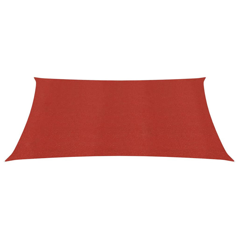 Finan Square Shade Sail, Red, 4m x 4m