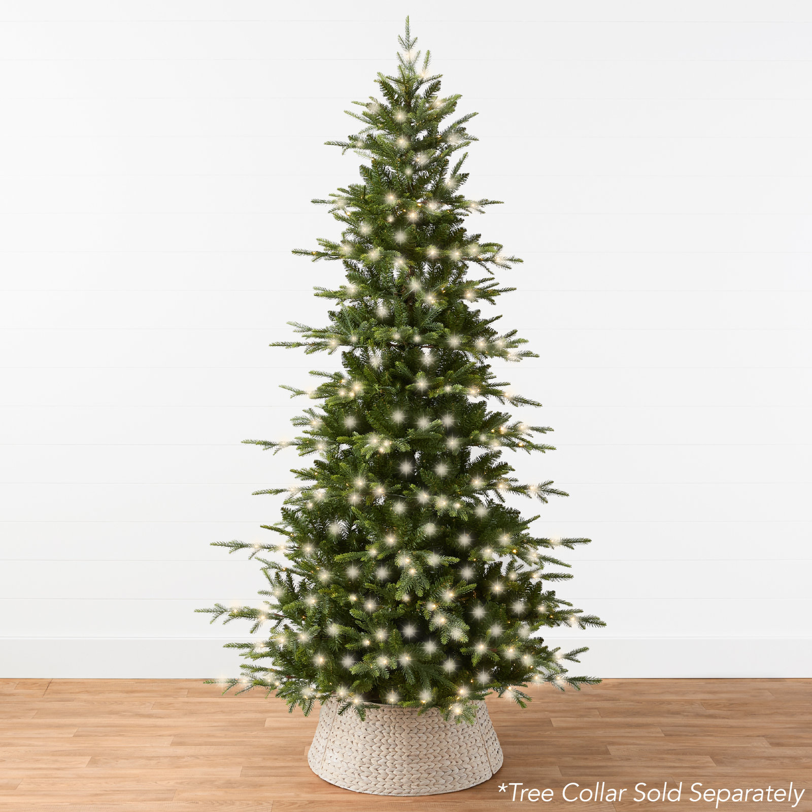 Pre-Lit Fir Christmas Tree, 6'