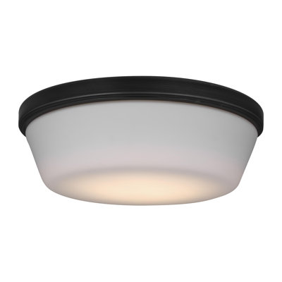 Aria 11.25'' 1 - Light Frosted LED Bowl Ceiling Fan Light Kit