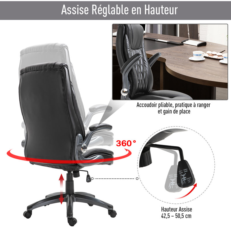Fauteuil de direction, Noir