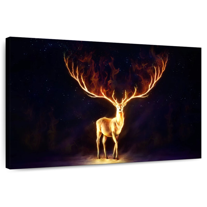 Kelan Fire Walker, 26" H x 39" W