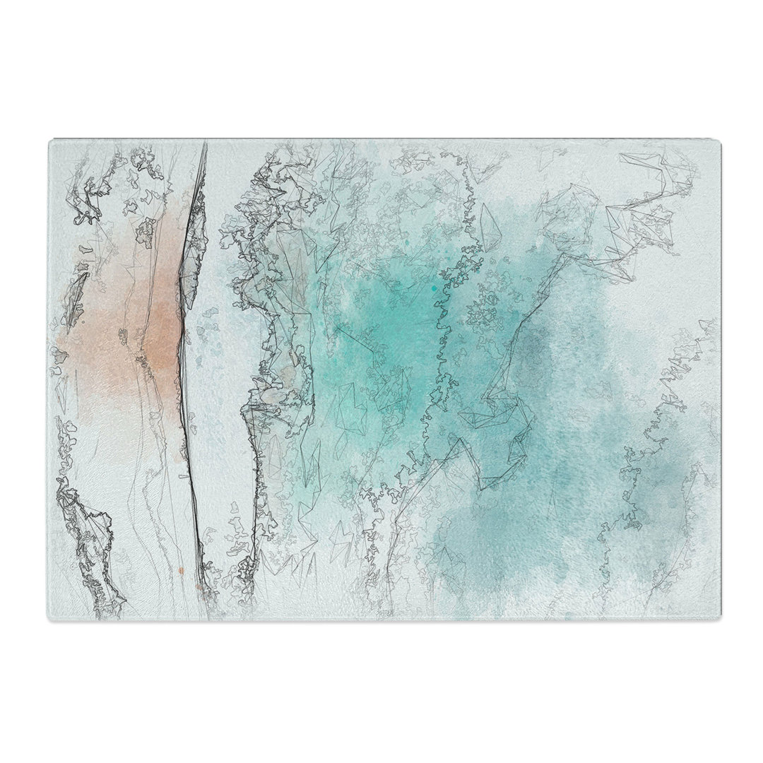 Tempered Glass Sydney Australia Beach Chopping Board