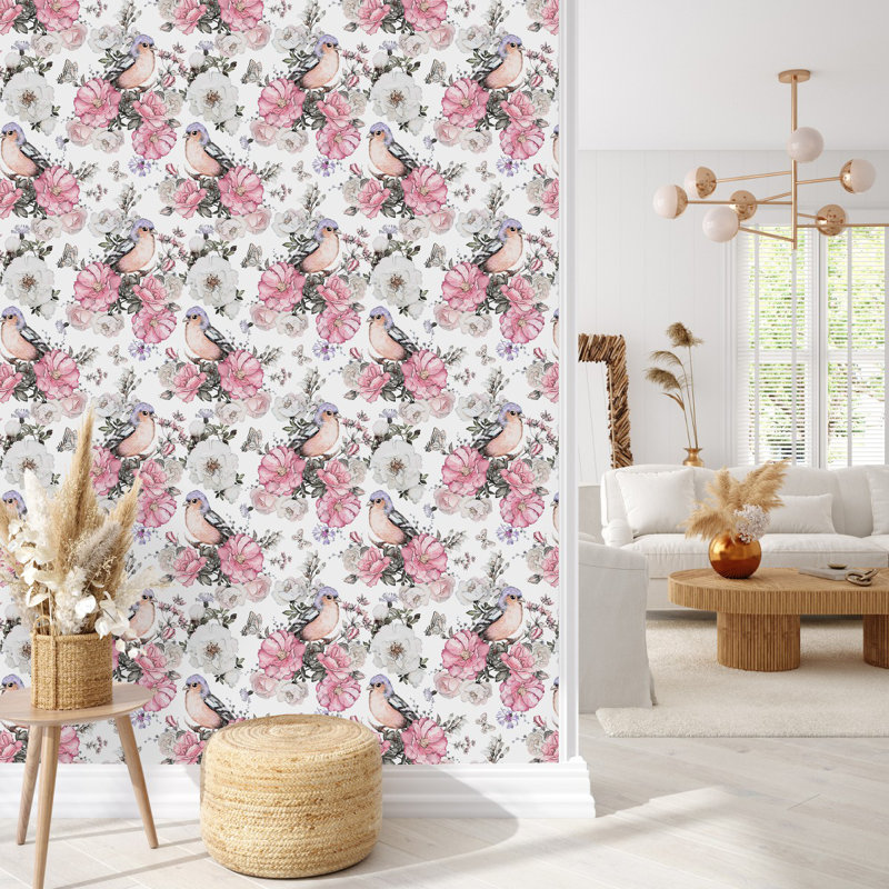 Carreau de papier peint l 25 po, L 2,08 pi x L 18,75 pi
