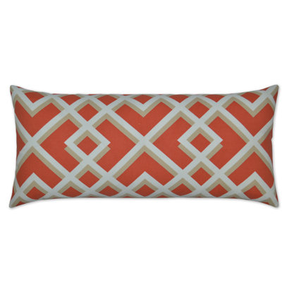 Pergola Geometric Outdoor Reversible Throw Pillow