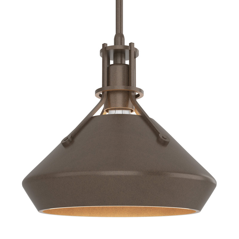 Henry with Chamfer Pendant, Bronze, Bronze